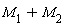 M[1]+M[2]