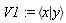 V1 := `<|>`(x, y)