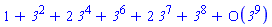 series(1+`3`^2+2*`3`^4+`3`^6+2*`3`^7+`3`^8+O(`3`^9),`3`,9)
