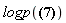 logp(series(1+`3`+`3`^2+2*`3`^3+2*`3`^4+`3`^6,`3`))