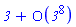 series(`3`+O(`3`^8),`3`,8)