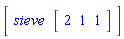 Array([[sieve, Vector[row]([2, 1, 1])]])