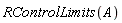 RControlLimits(A)