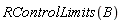 RControlLimits(B)
