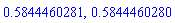 .5844460281, .5844460280