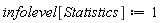 infolevel[Statistics] := 1