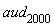 aud[2000]
