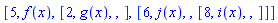 BINARYTREE(5, f(x), BINARYTREE(2, g(x), BINARYTREE(), BINARYTREE()), BINARYTREE(6, j(x), BINARYTREE(), BINARYTREE(8, i(x), BINARYTREE(), BINARYTREE())))