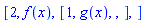 BINARYTREE(2, f(x), BINARYTREE(1, g(x), BINARYTREE(), BINARYTREE()), BINARYTREE())