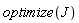 optimize(J)