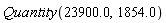 Quantity(23900.0, 1854.0)