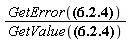 GetError(ScientificErrorAnalysis:-Quantity(.863, 0.15e-1))/GetValue(ScientificErrorAnalysis:-Quantity(.863, 0.15e-1))