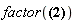 factor((3*x-3*x^2)*Unit(W))