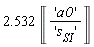 2.532*Unit('a0'/'s[SI]')