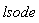 lsode