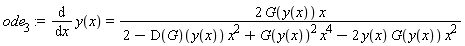 ode[3] := diff(y(x), x) = 2*G(y(x))*x/(2-(D(G))(y(x))*x^2+G(y(x))^2*x^4-2*y(x)*G(y(x))*x^2)