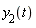 y[2](t)