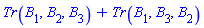Tr(B[1], B[2], B[3])+Tr(B[1], B[3], B[2])
