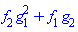 f[2]*g[1]^2+f[1]*g[2]
