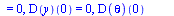 {v(0) = 0, w(0) = 0, x(0) = 0, y(0) = 0, theta(0) = 0, (D(x))(0) = 0, (D(y))(0) = 0, (D(theta))(0) = 0}
