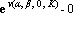 exp(nu(alpha, beta, 0, K))-0