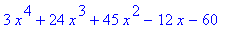 3*x^4+24*x^3+45*x^2-12*x-60
