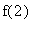 f(2)