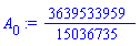 A[0] := 3639533959/15036735