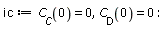 ic := C__C(0) = 0, C__D(0) = 0