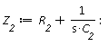 Z__2 := R__2+1/(s*C__2)