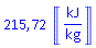 215.7180628*Units:-Unit(kJ/kg)