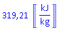 319.2085704*Units:-Unit(kJ/kg)