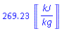269.2252919*Units:-Unit(kJ/kg)