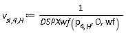 `v__sl,4,H` := 1/DSPXwf(p[4, H], 0, wf)