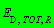 E[D, TOT, R]
