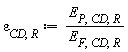 varepsilon[CD, R] := Units:-Standard:-`*`(E[P, CD, R], Units:-Standard:-`/`(E[F, CD, R]))