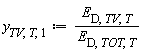 y[TV, T, 1] := Units:-Standard:-`*`(E[D, TV, T], Units:-Standard:-`/`(E[D, TOT, T]))