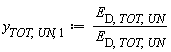 y[TOT, UN, 1] := Units:-Standard:-`*`(E[D, TOT, UN], Units:-Standard:-`/`(E[D, TOT, UN]))
