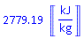 2779.193714*Units:-Unit(kJ/kg)