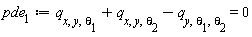 pde[1] := q[x, y, theta[1]]+q[x, y, theta[2]]-q[y, theta[1], theta[2]] = 0