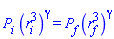 P[i]*(r[i]^3)^gamma = P[f]*(r[f]^3)^gamma