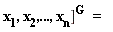 "x[1],x[2],...,x[n](])^(G)   =   "