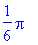 1/6*Pi