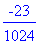 -23/1024