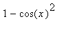1-cos(x)^2