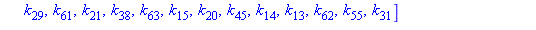 [k[10], k[51], k[34], k[60], k[49], k[17], k[33], k[57], k[2], k[9], k[19], k[42], k[3], k[35], k[26], k[25], k[44], k[58], k[59], k[1], k[36], k[27], k[18], k[41], k[22], k[28], k[39], k[54], k[37], ...