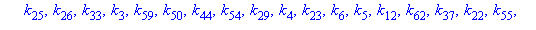 [k[42], k[18], k[1], k[27], k[52], k[49], k[36], k[60], k[34], k[41], k[51], k[9], k[35], k[2], k[58], k[57], k[11], k[25], k[26], k[33], k[3], k[59], k[50], k[44], k[54], k[29], k[4], k[23], k[6], k[...