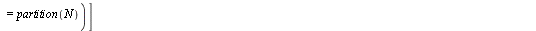 `assign`(makeTab_ss, proc (N) [seq([`/`(`*`(factorial(N), `*`(mul(k[i], i = y))), `*`(mul(`*`(`^`(factorial(x), numboccur(y, x)), `*`(factorial(numboccur(y, x)))), x = {op(y)}))), mul(S[i], i = y)], y...