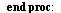 `assign`(comb, proc (V, ptr, Y) if ptr = `+`(nops(V), 1) then return Y end if; seq(comb(V, `+`(ptr, 1), [op(Y), L]), L = V[ptr]) end proc); -1