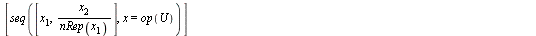 `assign`(makeTab, proc () local U; if add(x, x = args) = 0 then return 0 end if; `assign`(U, [seq(`if`(args[i] = 0, NULL, [seq([[seq(`^`(P || i, z), z = y)], multinomial(args[i], seq(r, r = y))], y = ...